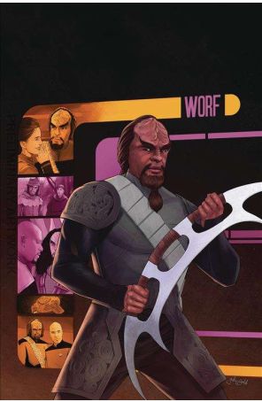 Star Trek: Defiant 4F published by IDW with cover art by Jake Bartok
