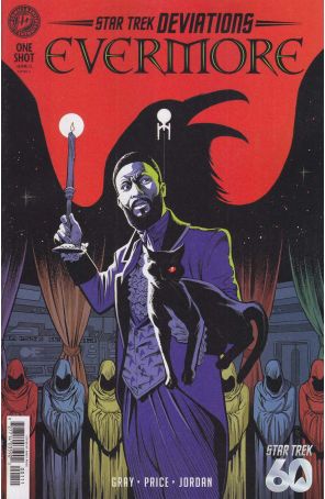 Star Trek: Deviations-Evermore 1A published by IDW with cover art by Andy Price