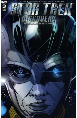 Star Trek: Discovery: Succession 3A published by IDW with cover art by Angel Hernandez
