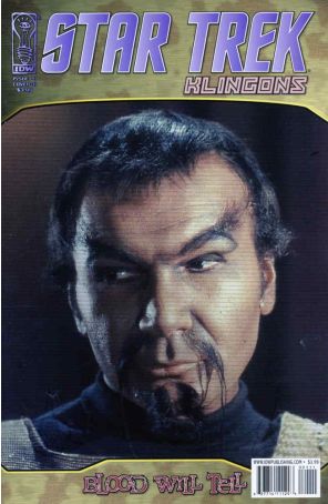 Star Trek: Klingons: Blood Will Tell 1B published by IDW