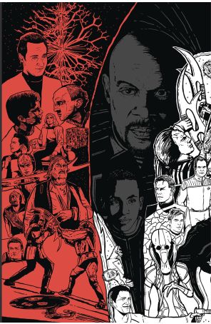 Star Trek: Lore War 1C published by IDW with cover art by J.J. Lendl