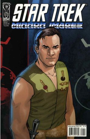 Star Trek: Mirror Images 1B published by IDW with cover art by David Messina