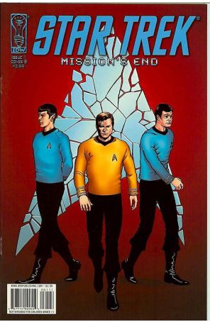 Star Trek: Mission's End 1B published by IDW with cover art by Kevin Maguire