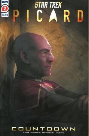 Star Trek: Picard Countdown 2 (2nd) published by IDW with cover art by Sara Pitre-Durocher