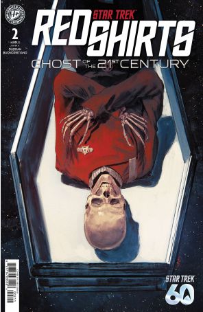 Star Trek: Red Shirts-Ghost of the 21st Century 2A published by IDW with cover art by Chris Shehan