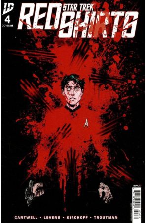 Star Trek: Red Shirts 4C published by IDW with cover art by Chris Shehan