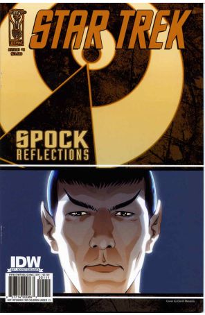 Star Trek: Spock: Reflections 1 published by IDW with cover art by David Messina