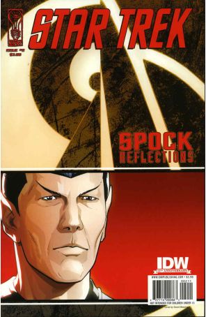 Star Trek: Spock: Reflections 2 published by IDW with cover art by David Messina