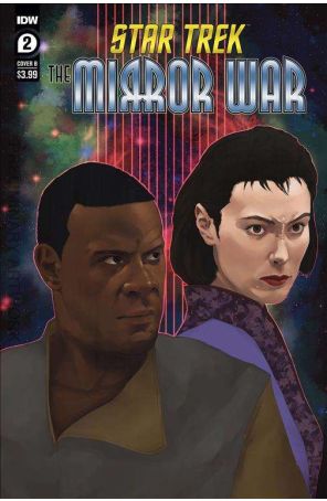 Star Trek: The Mirror War 2B published by IDW with cover art by Amanda Madriaga