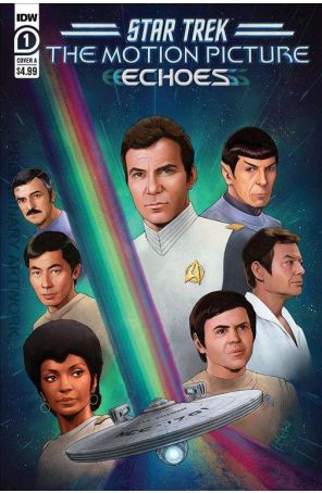 Star Trek: The Motion Picture-Echoes 1A published by IDW with cover art by Jake Bartok