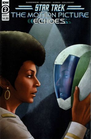 Star Trek: The Motion Picture-Echoes 2A published by IDW with cover art by Jake Bartok