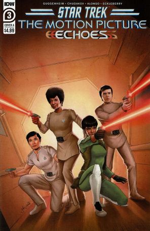 Star Trek: The Motion Picture-Echoes 3A published by IDW with cover art by Jake Bartok