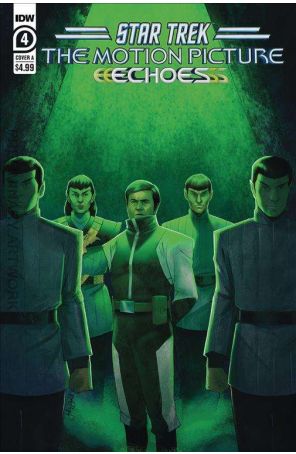 Star Trek: The Motion Picture-Echoes 4A published by IDW with cover art by Jake Bartok