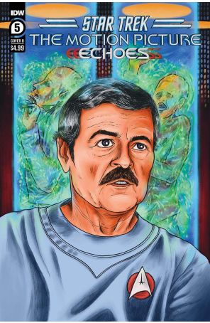 Star Trek: The Motion Picture-Echoes 5B published by IDW with cover art by Alexandra Beguez