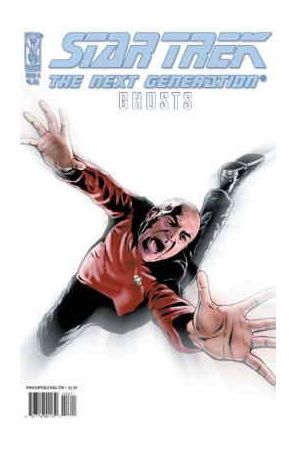 Star Trek: The Next Generation: Ghosts 3 published by IDW with cover art by Joe Corroney