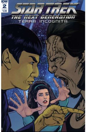 Star Trek: The Next Generation: Terra Incognita 2A published by IDW with cover art by Tony Shasteen