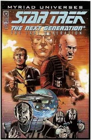 Star Trek: The Next Generation: The Last Generation 1A published by IDW with cover art by Pablo Raimondi