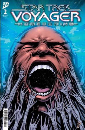 Star Trek: Voyager-Homecoming 2A published by IDW with cover art by Angel Hernandez