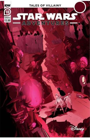 Star Wars Adventures (IDW, 2nd Series) 10B published by IDW with cover art by Stefano Simeone