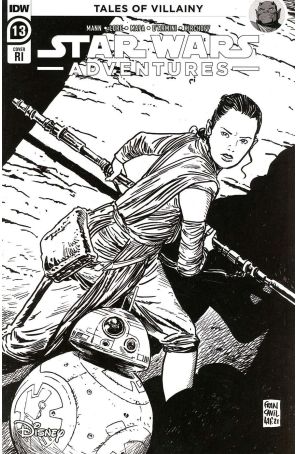 Star Wars Adventures (IDW, 2nd Series) 13C published by IDW with cover art by Francesco Francavilla