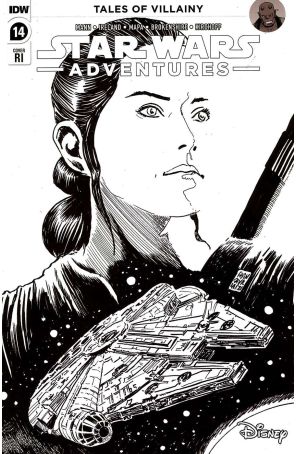 Star Wars Adventures (IDW, 2nd Series) 14C published by IDW with cover art by Francesco Francavilla