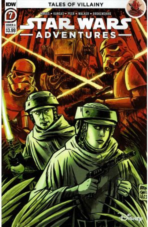 Star Wars Adventures (IDW, 2nd Series) 7A published by IDW with cover art by Francesco Francavilla