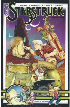 Starstruck 2 published by IDW with cover art by Michael W. Kaluta