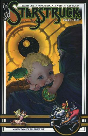 Starstruck 3 published by IDW with cover art by Michael W. Kaluta