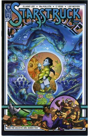 Starstruck 7 published by IDW with cover art by Michael W. Kaluta