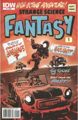 Strange Science Fantasy 1 published by IDW with cover art by C. Scott Morse