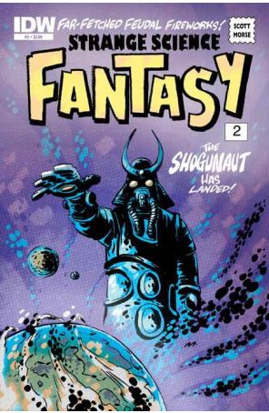 Strange Science Fantasy 2 published by IDW with cover art by C. Scott Morse