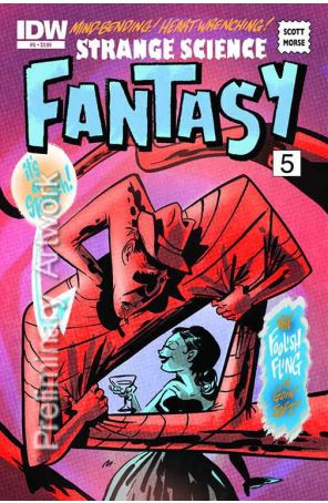 Strange Science Fantasy 5 published by IDW with cover art by C. Scott Morse