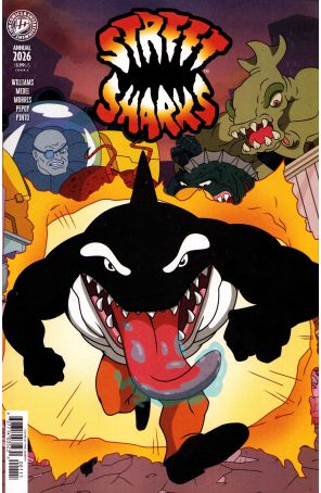 Street Sharks (IDW) Annual 2026A published by IDW with cover art by Philip Murphy