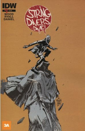 String Divers 1 published by IDW with cover art by Ashley Wood
