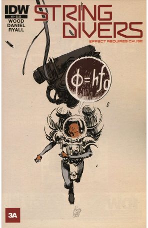 String Divers 2 published by IDW with cover art by Ashley Wood