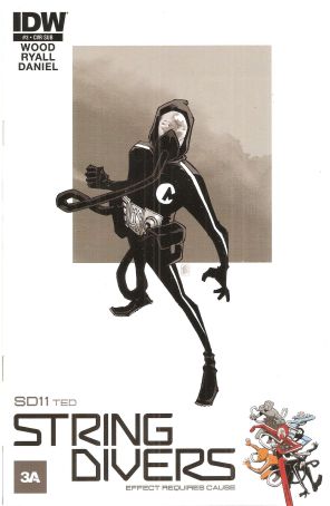 String Divers 3A published by IDW with cover art by Nelson Daniel