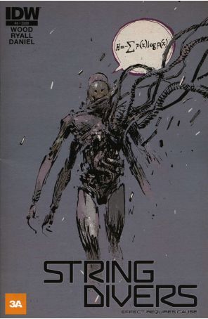 String Divers 4 published by IDW with cover art by Ashley Wood