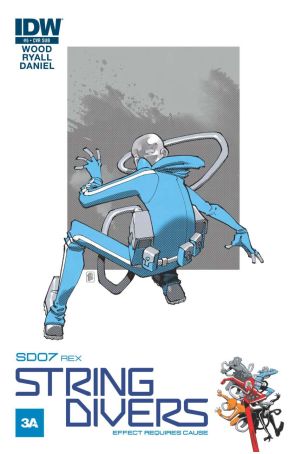 String Divers 5A published by IDW with cover art by Nelson Daniel