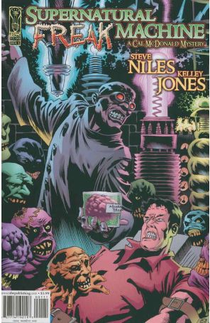 Supernatural Freak Machine 1 published by IDW with cover art by Kelley Jones