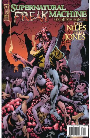 Supernatural Freak Machine 3 published by IDW with cover art by Kelley Jones