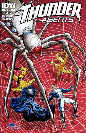 T.H.U.N.D.E.R. Agents (5th Series) 6 published by IDW with cover art by Roger Robinson