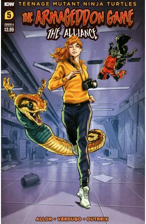 TMNT: The Armageddon Game-Alliance 5A published by IDW with cover art by Roi Mercado