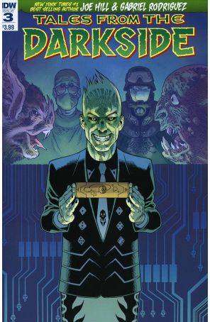 Tales From the Darkside 3 published by IDW with cover art by Gabriel Rodriguez