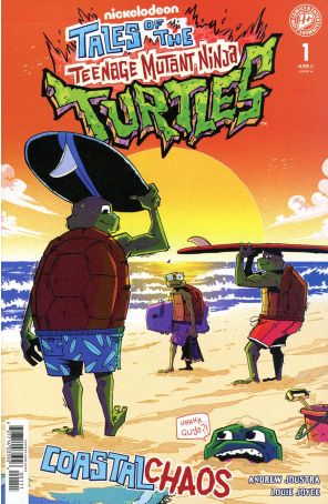 Tales of the Teenage Mutant Ninja Turtles: Coastal Chaos 1A published by IDW with cover art by Louie Joyce