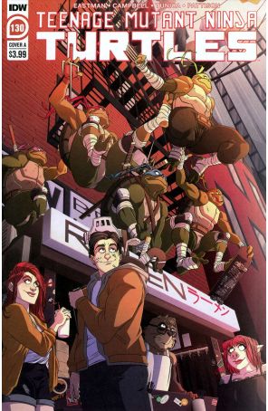 Teenage Mutant Ninja Turtles (5th Series) 130A published by IDW with cover art by John Yurcaba