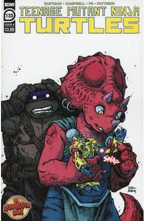 Teenage Mutant Ninja Turtles (5th Series) 133B published by IDW with cover art by Kevin Eastman