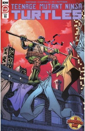 Teenage Mutant Ninja Turtles (5th Series) 133C published by IDW with cover art by Erik Whalen