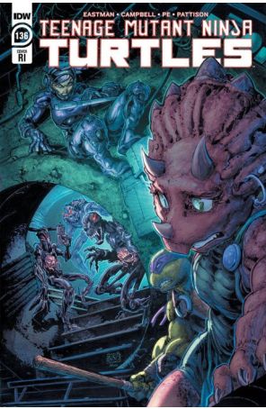 Teenage Mutant Ninja Turtles (5th Series) 136C published by IDW with cover art by Freddie E Williams II