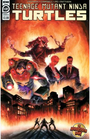 Teenage Mutant Ninja Turtles (5th Series) 137A published by IDW with cover art by Fero Pe