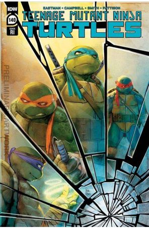 Teenage Mutant Ninja Turtles (5th Series) 140C published by IDW with cover art by Rod Reis